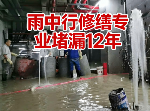 崇左地下室防水堵漏案例